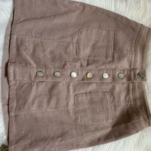 Corduroy skirt